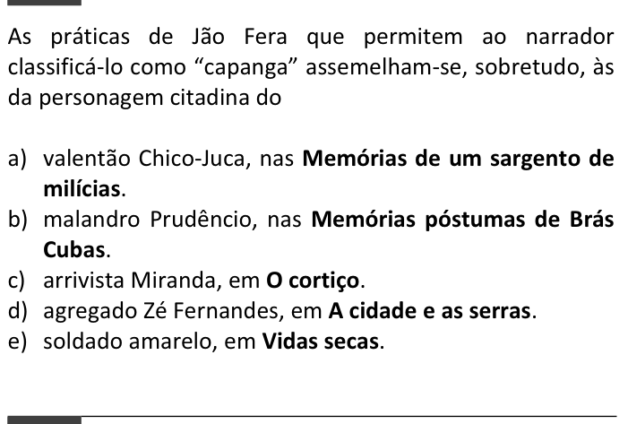 Questão 27 no caderno  da FUVEST 2015