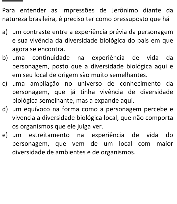 Questão 36 no caderno  da FUVEST 2015