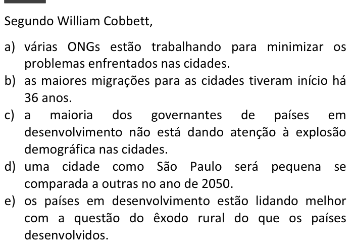 Questão 44 no caderno  da FUVEST 2015