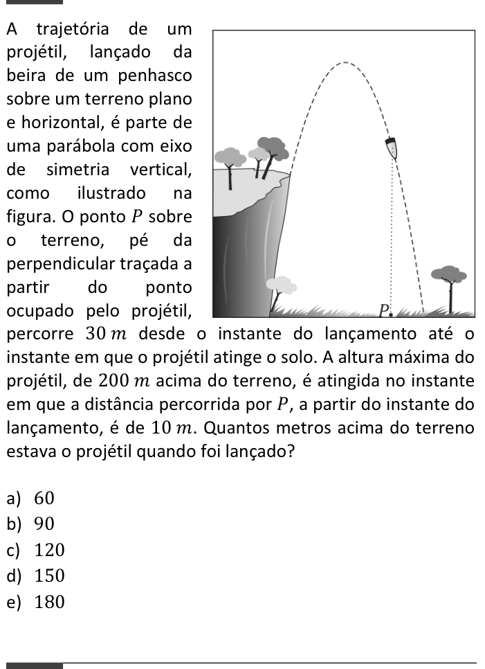 Questão 45 no caderno  da FUVEST 2015