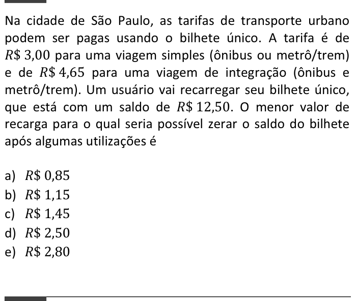 Questão 46 no caderno  da FUVEST 2015