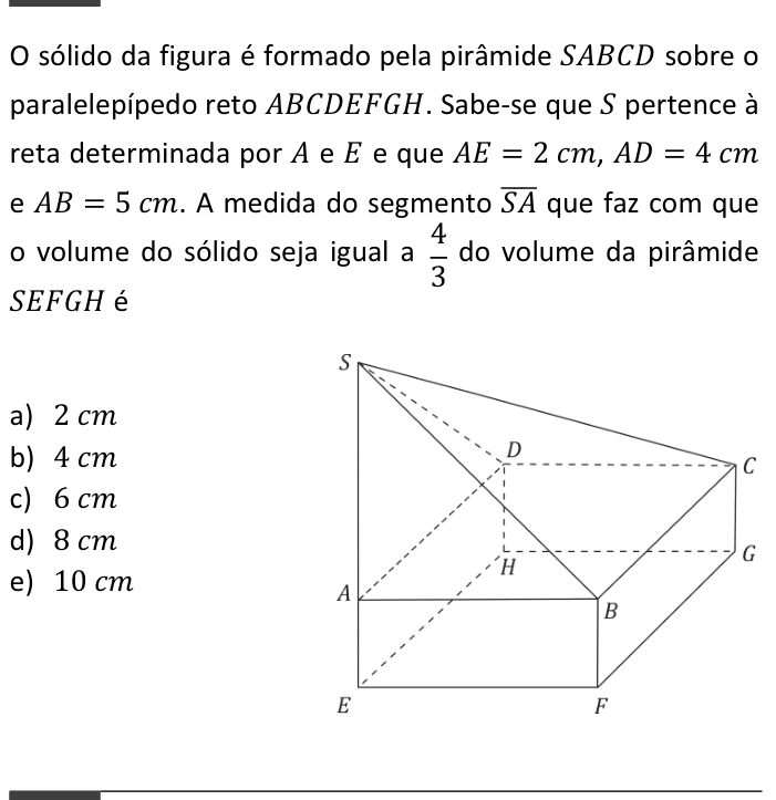Questão 49 no caderno  da FUVEST 2015
