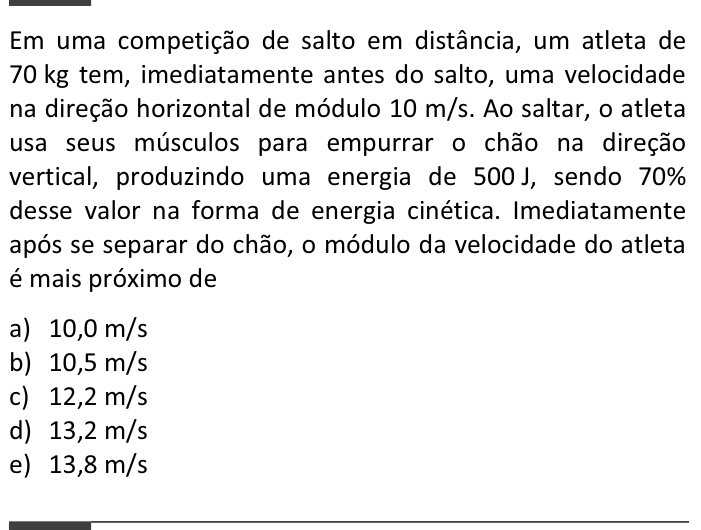 Questão 12 no caderno  da FUVEST 2014
