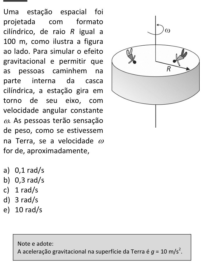 Questão 16 no caderno  da FUVEST 2014