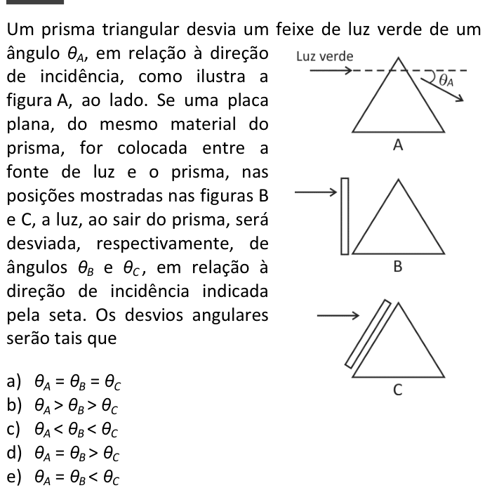 Questão 18 no caderno  da FUVEST 2014