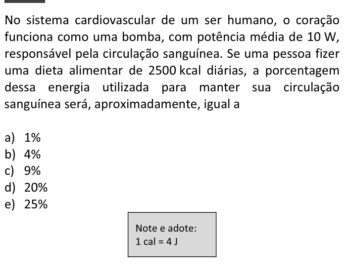 Questão 22 no caderno  da FUVEST 2014