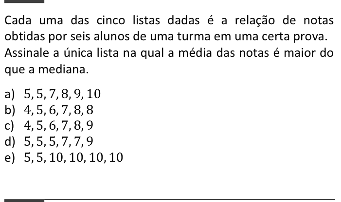 Questão 42 no caderno  da FUVEST 2014