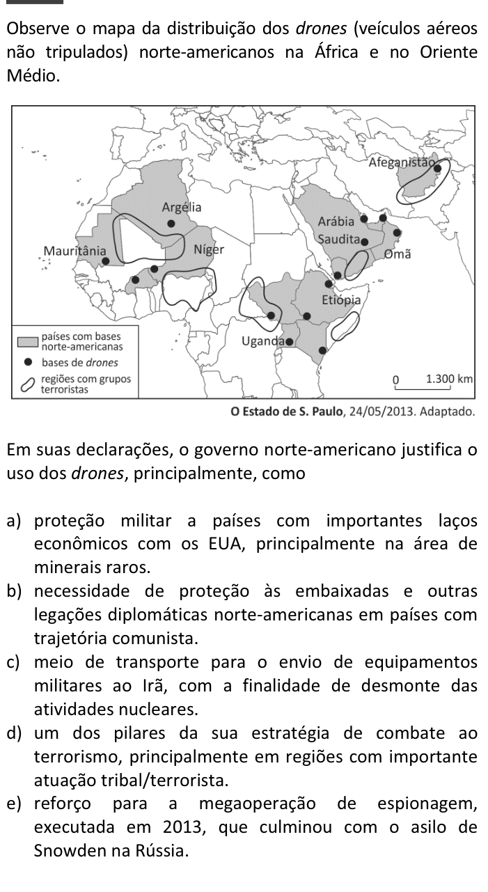 Questão 53 no caderno  da FUVEST 2014