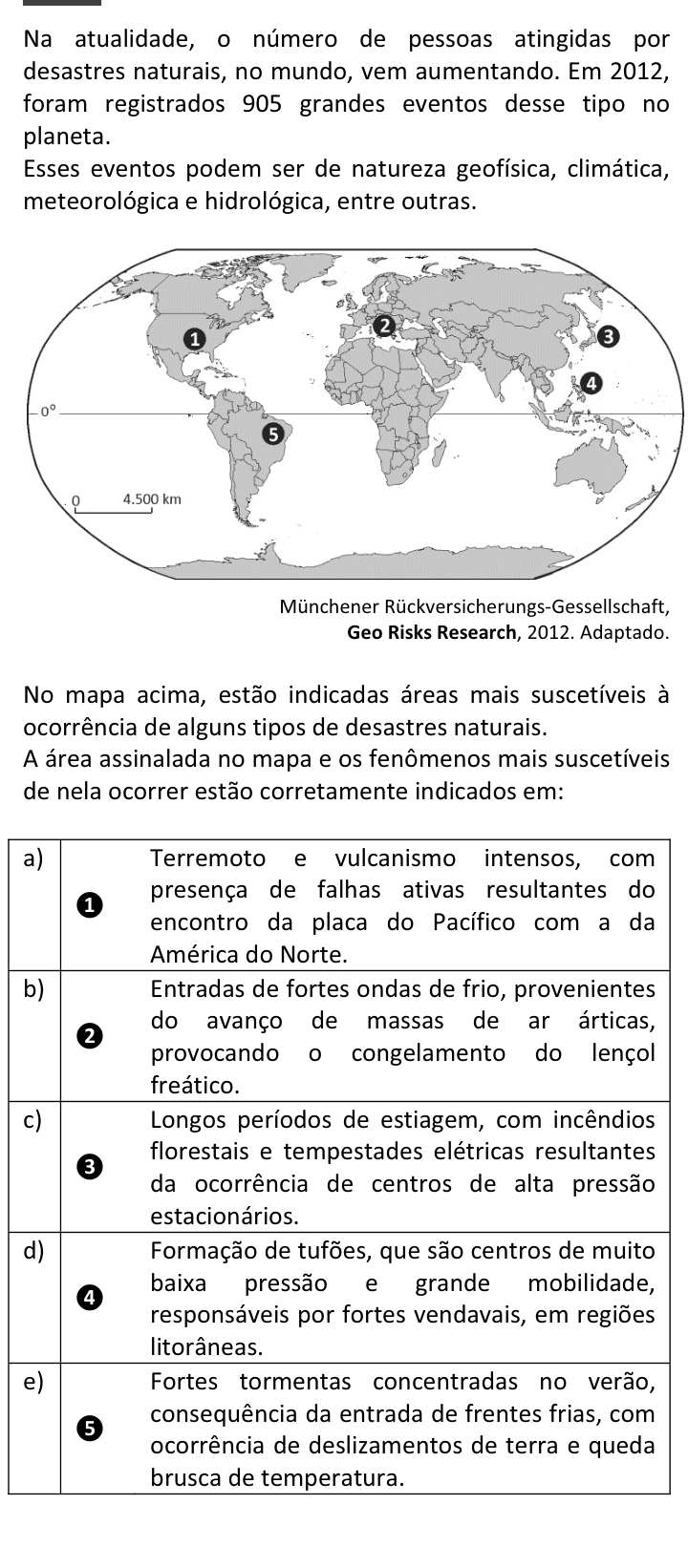 Questão 56 no caderno  da FUVEST 2014