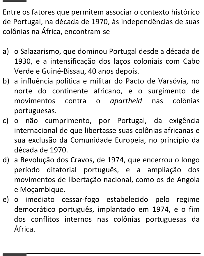 Questão 62 no caderno  da FUVEST 2014