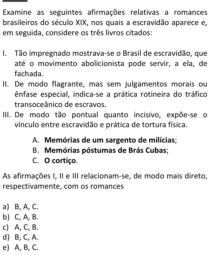 Questão 81 no caderno  da FUVEST 2014