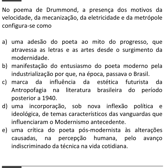 Questão 89 no caderno  da FUVEST 2014