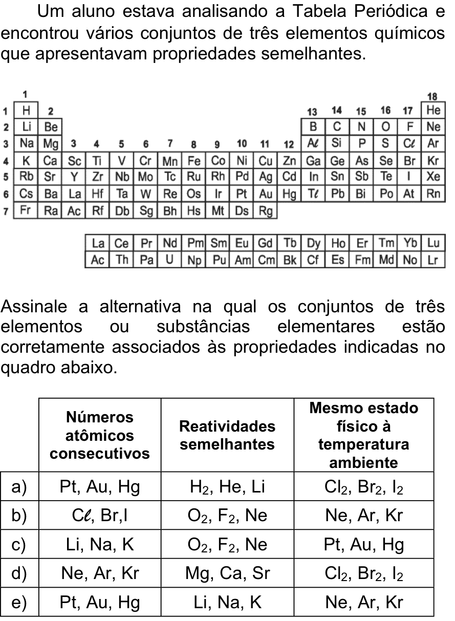 Questão 4 no caderno  da FUVEST 2013