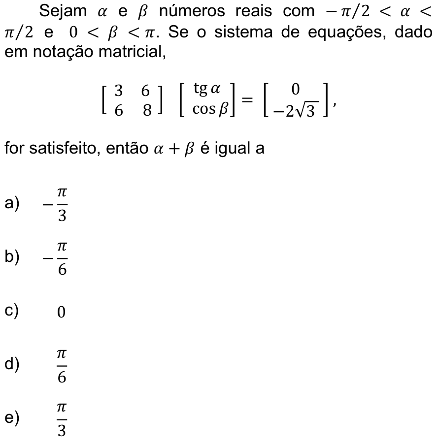 Questão 28 no caderno  da FUVEST 2013
