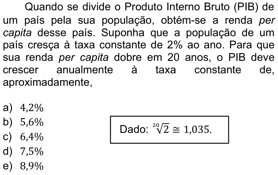Questão 29 no caderno  da FUVEST 2013