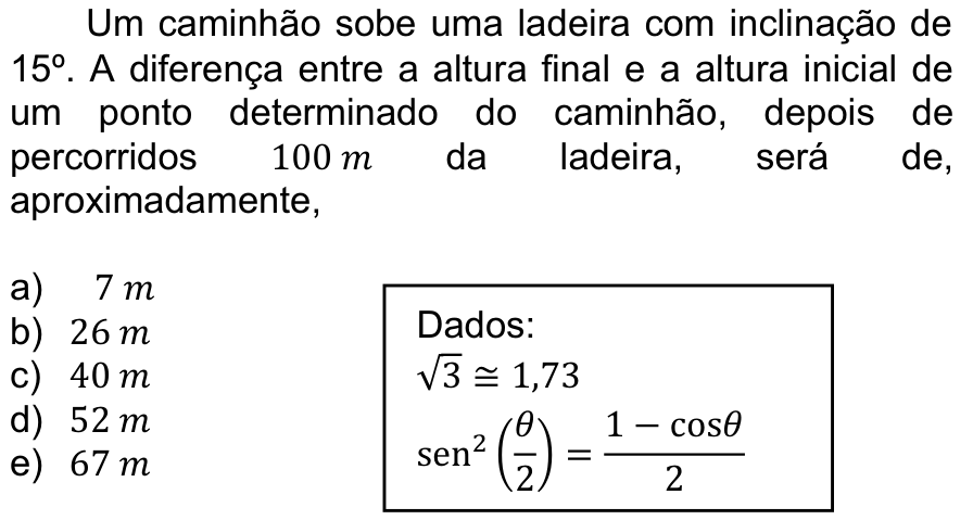 Questão 33 no caderno  da FUVEST 2013