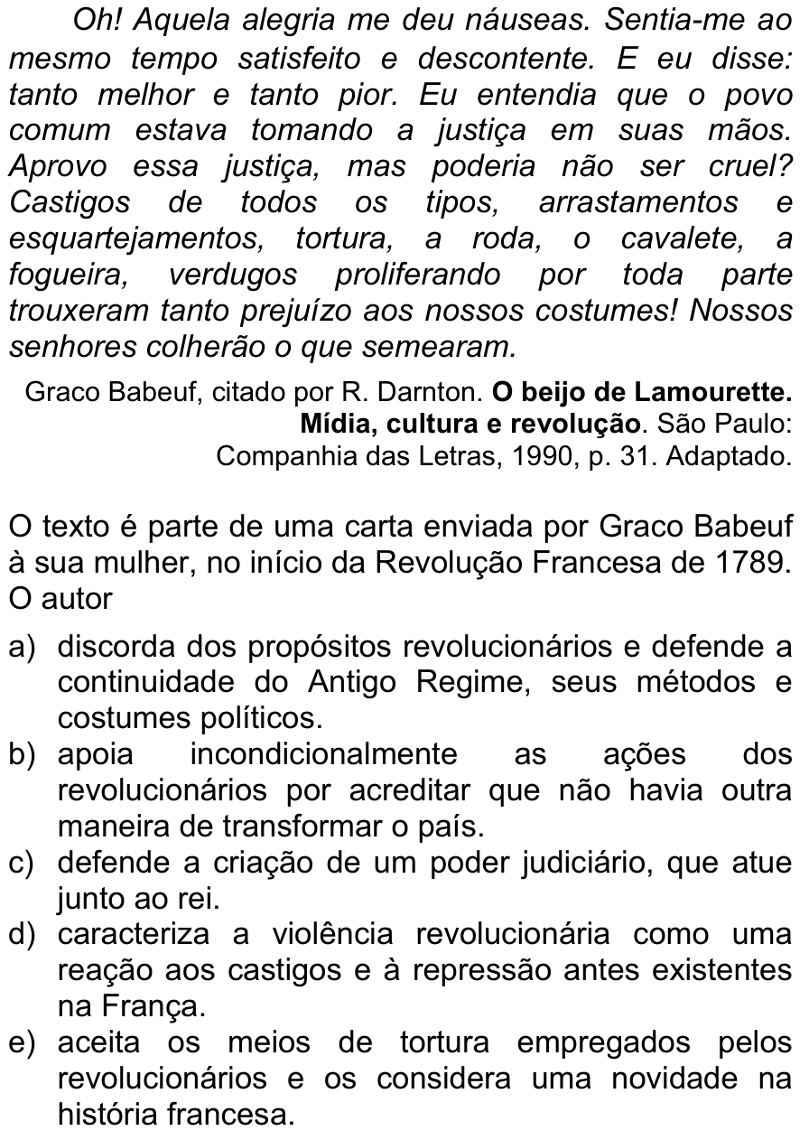 Questão 50 no caderno  da FUVEST 2013