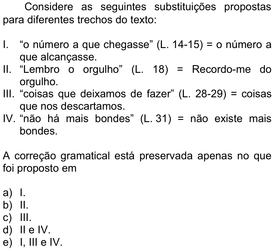 Questão 70 no caderno  da FUVEST 2013