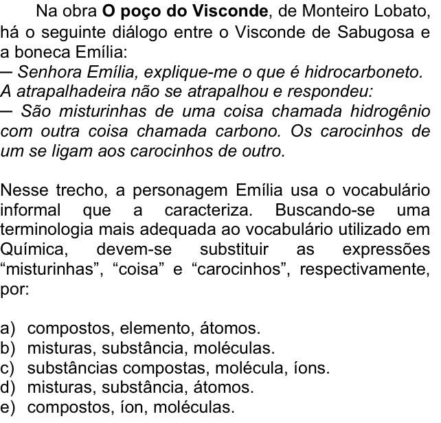 Questão 23 no caderno  da FUVEST 2012