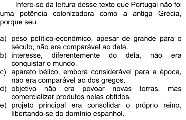 Questão 47 no caderno  da FUVEST 2012