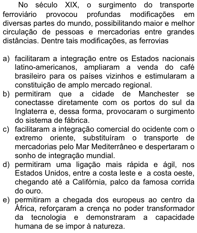 Questão 75 no caderno  da FUVEST 2012