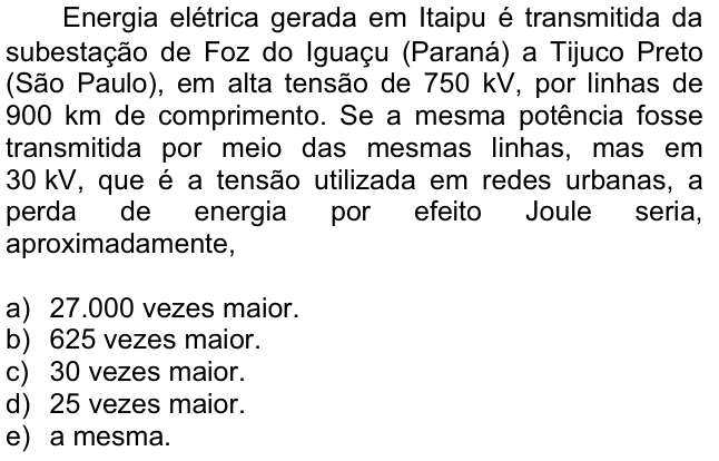 Questão 87 no caderno  da FUVEST 2012