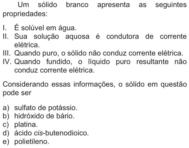 Questão 30 no caderno  da FUVEST 2011