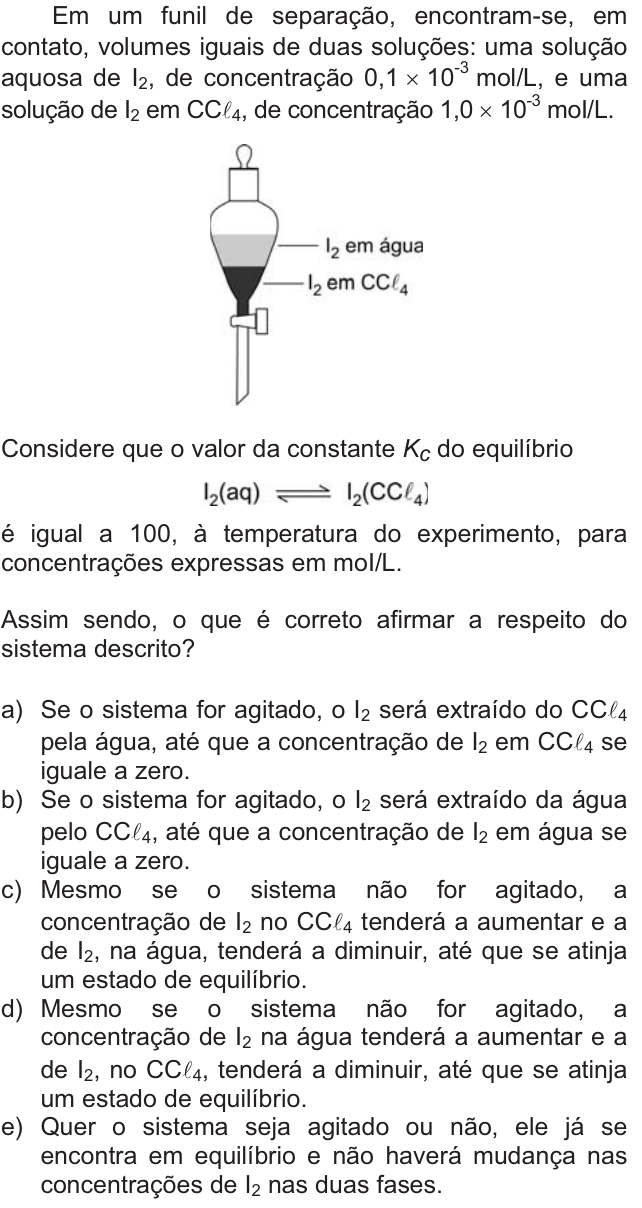 Questão 33 no caderno  da FUVEST 2011