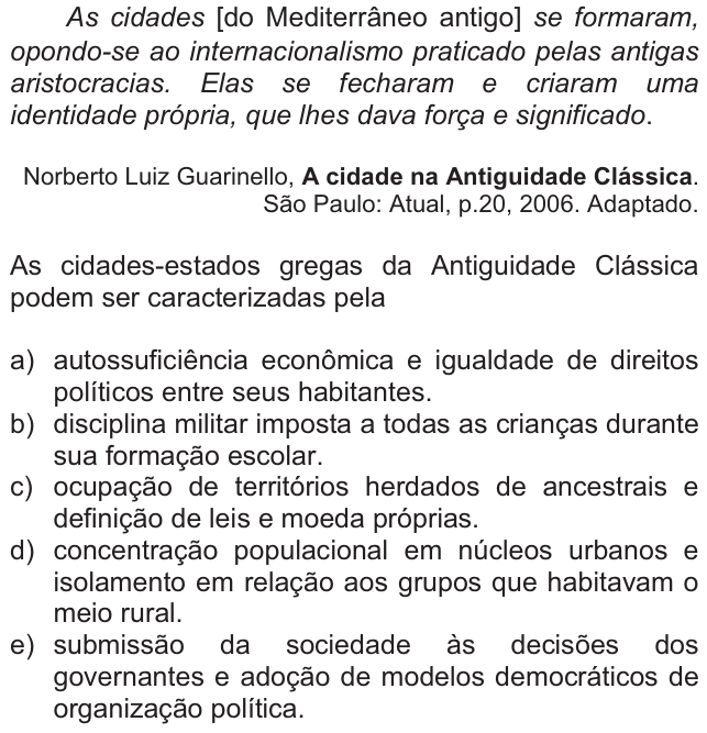 Questão 50 no caderno  da FUVEST 2011