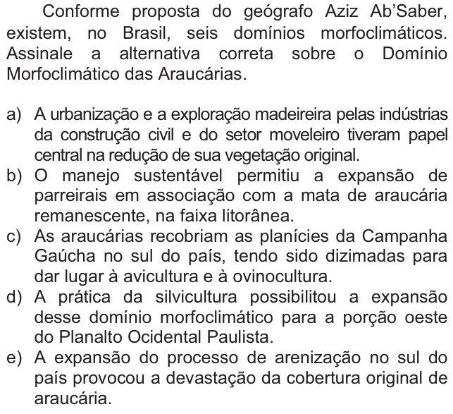 Questão 62 no caderno  da FUVEST 2011