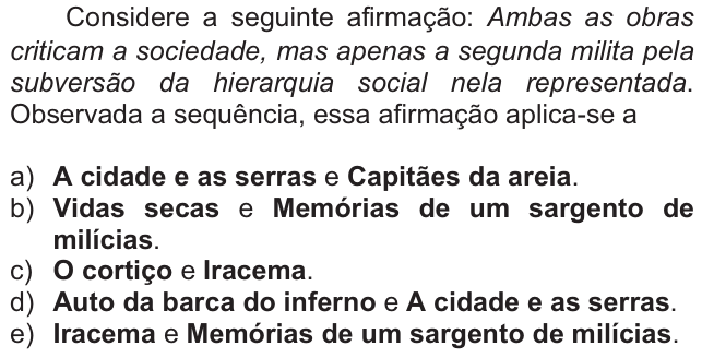 Questão 75 no caderno  da FUVEST 2011