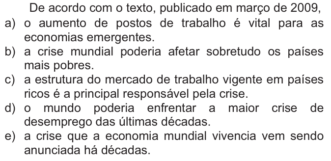 Questão 36 no caderno  da FUVEST 2010