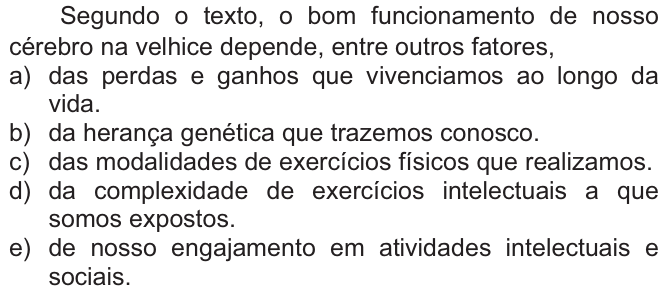 Questão 40 no caderno  da FUVEST 2010