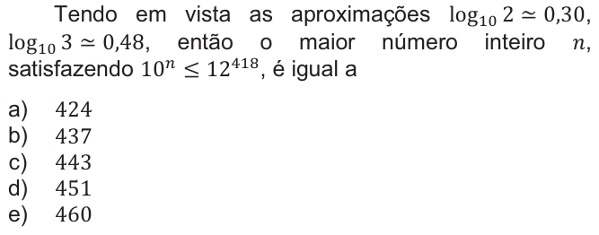Questão 73 no caderno  da FUVEST 2010
