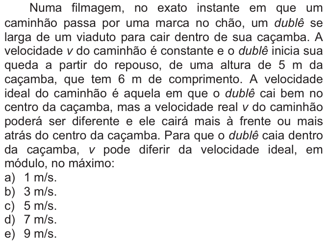 Questão 83 no caderno  da FUVEST 2010