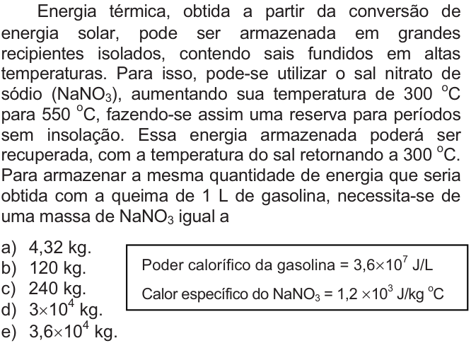 Questão 86 no caderno  da FUVEST 2010