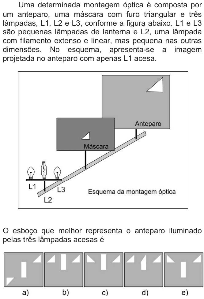 Questão 89 no caderno  da FUVEST 2010
