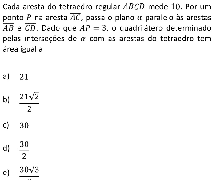 Questão 10 no caderno  da FUVEST 2016