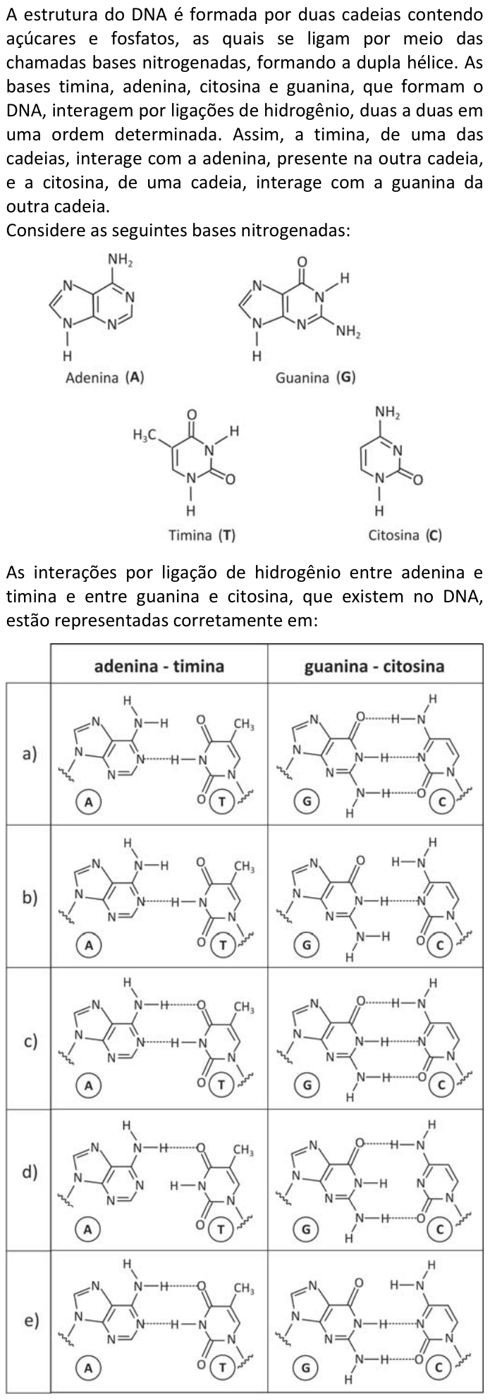 Questão 19 no caderno  da FUVEST 2016