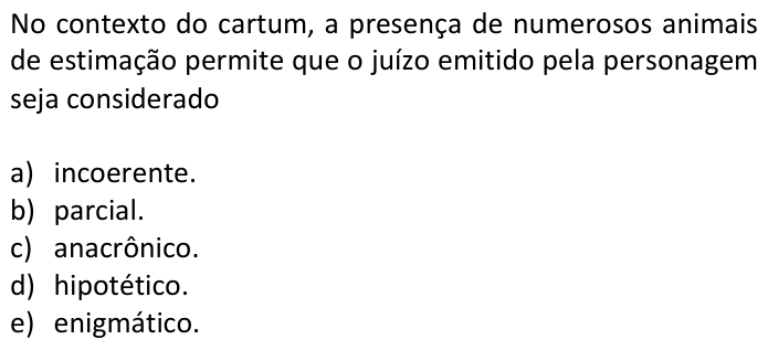Questão 47 no caderno  da FUVEST 2016