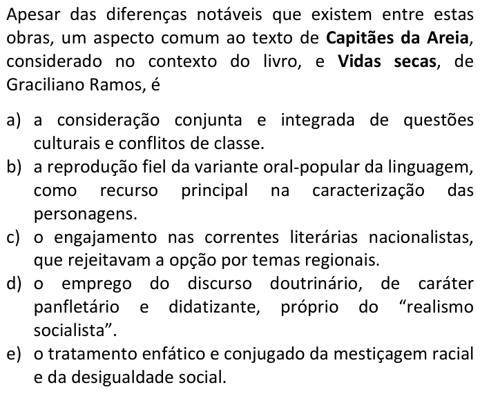 Questão 56 no caderno  da FUVEST 2016