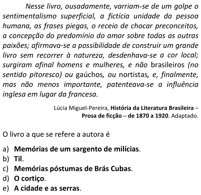 Questão 58 no caderno  da FUVEST 2016