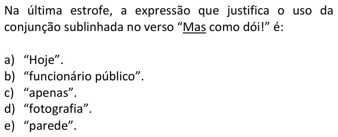 Questão 63 no caderno  da FUVEST 2016