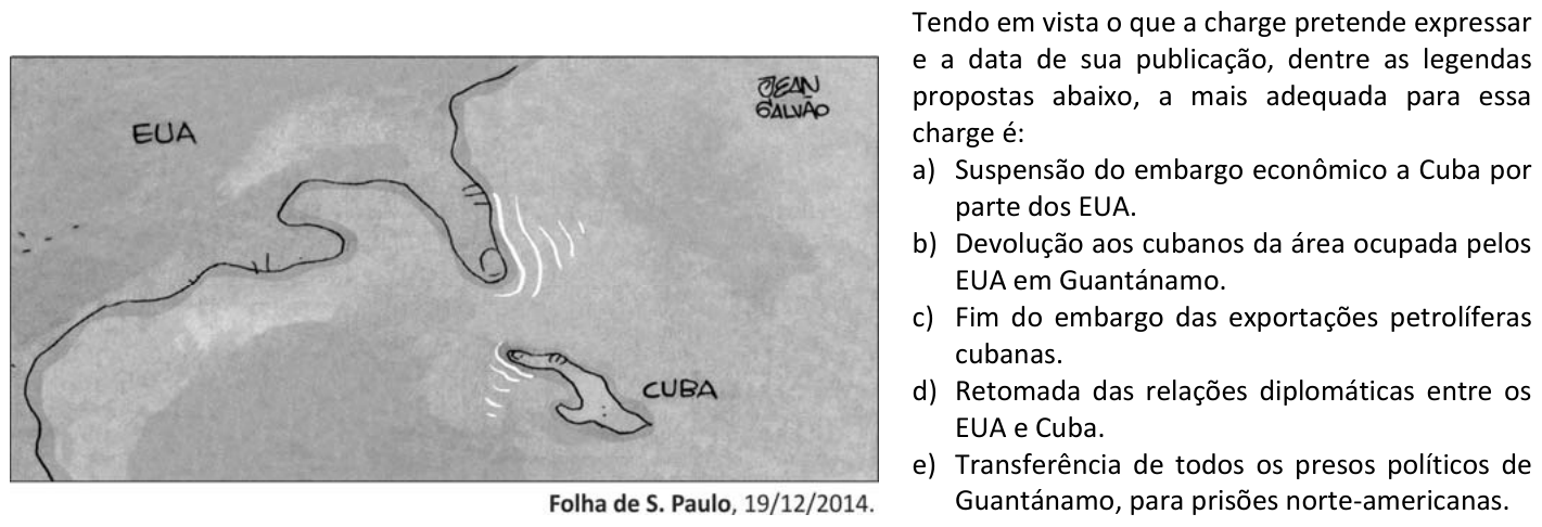 Questão 65 no caderno  da FUVEST 2016