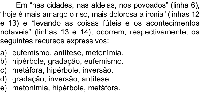 Questão 12 no caderno  da FUVEST 2009