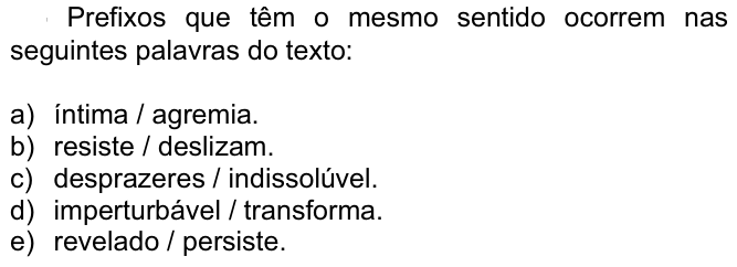 Questão 14 no caderno  da FUVEST 2009