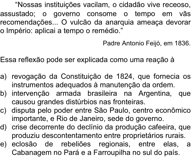 Questão 30 no caderno  da FUVEST 2009