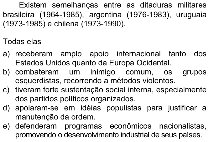 Questão 35 no caderno  da FUVEST 2009