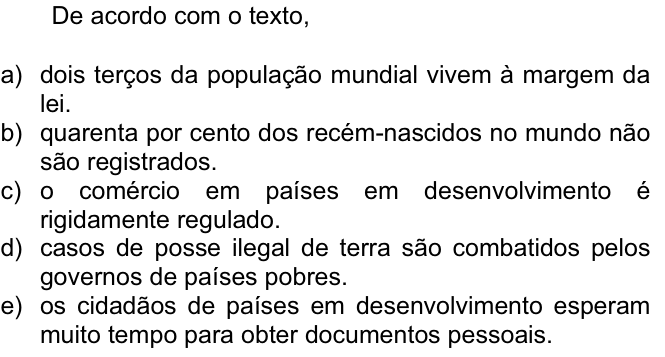 Questão 36 no caderno  da FUVEST 2009