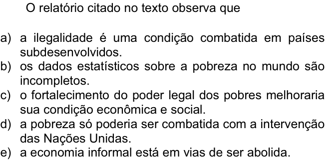 Questão 37 no caderno  da FUVEST 2009